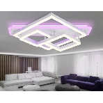 Светильник Ambrella light FA8531 WH белый 132W 3000K-6400K+RGB 630*570*160 (ПДУ РАДИО 2.4G), фото 1