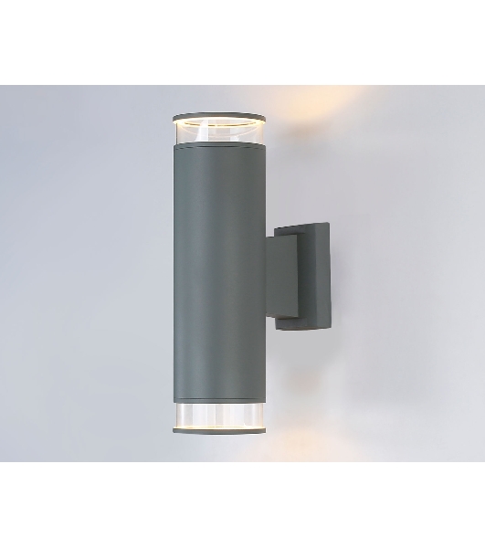 Светильник Ambrella light ST3820/2 GR/CL серый/прозрачный IP54 GU10/2 max 35W 310*90*160