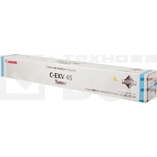 Картридж лазерный Canon C-EXV45 C для iR ADV C7260i/C7270i/C7280i . Голубой.