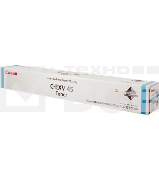Картридж лазерный Canon C-EXV45 C для iR ADV C7260i/C7270i/C7280i . Голубой.