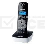 Телефон беспроводной (DECT) Panasonic KX-TG1611RUW (белый) АОН, Caller ID,12 мелодий звонка,подсветка дисплея,поиск трубки, фото3