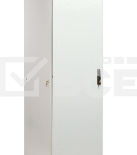 Шкаф телекоммуникационный напольный 42U (600x600) дверь металл (3 места), [ ШТК-М-42.6.6-3ААА ]