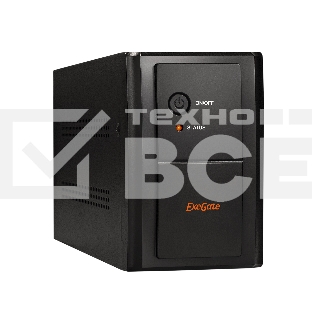 Источник бесперебойного питания ExeGate EP285481RUS SpecialPro UNB-1000.LED.AVR.C13.RJ <1000VA/650W, LED, AVR, 6*IEС-C13, RJ45/11, Black>