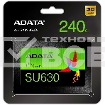 Накопитель SSD ADATA SU630, 240Gb, SATA III, 2.5