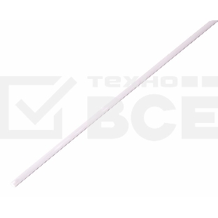 Трубка термоусадочная 2.0/1.0 1м бел. Rexant 20-2001