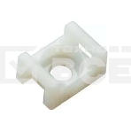 Площадка для крепления стяжки Rexant (ПС-2) 22x16 мм, белая, упаковка 100 шт., фото 1
