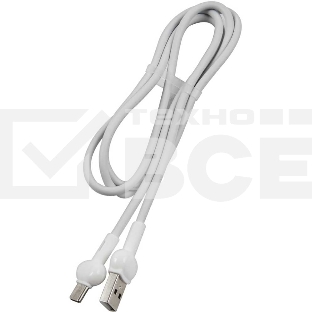 Кабель Redline Candy УТ000021993 USB Type-C (m) USB A (m) 1м белый