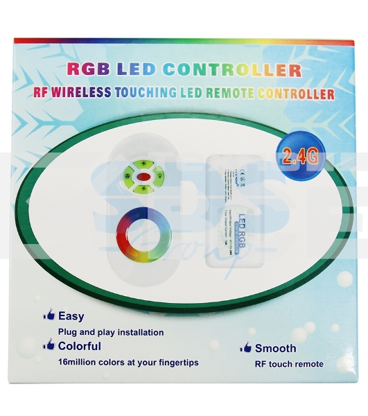 Контроллер LED RGB 2.4G (полусенсорное управление) LAMPER
