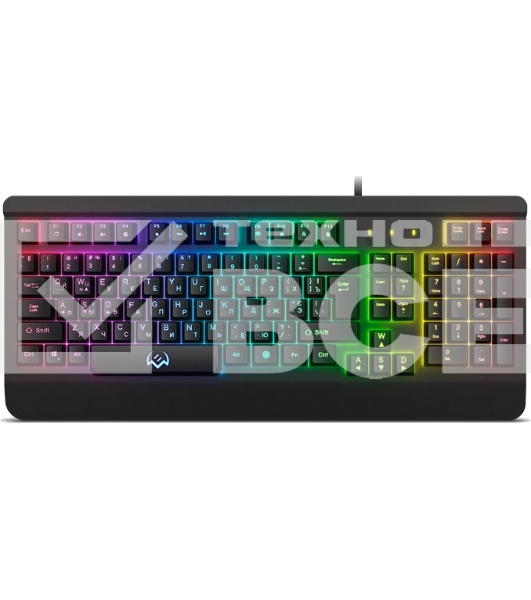 Клавиатура проводная игровая SVEN KB-G9450 (104кл., мет. корпус, 12 Fn функций, подсветка)
