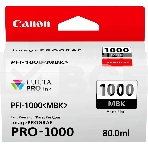 Картридж струйный Canon PFI-1000 MBK для IJ SFP PRO-1000 WFG. Матовый черный. 80 мл., фото2
