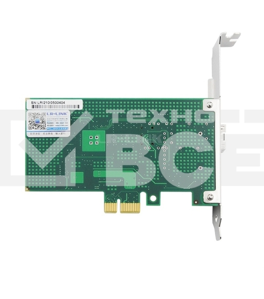 Сетевой адаптер LR-LINK PCIE 1GB 1000MBPS SINGLE LREC6230PF-SFP