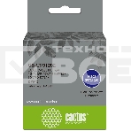 Картридж ленточный Cactus CS-LT-91202 черный шрифт, желтый фон (12 мм, 4 м) для Dymo Letra Tag LT-100H, фото 1