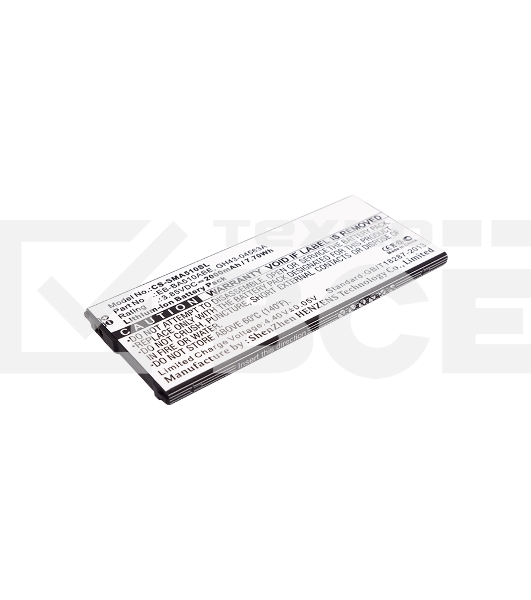Аккумулятор CameronSinoCS-SMA510SL EB-BA510ABE для Samsung Galaxy A5 (2016) SM-A5103.85V / 2000mAh / 7.70Wh