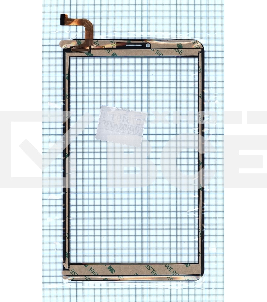 Сенсорное стекло (тачскрин) для BQ-8041L Art, черное