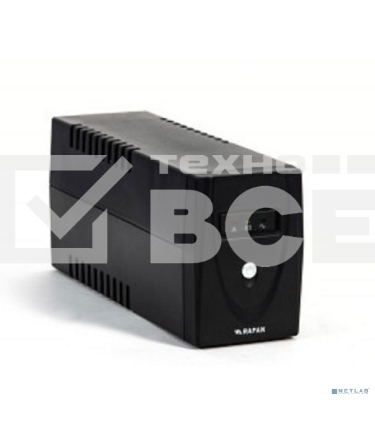 Источник бесперебойного питания RAPAN-UPS 600 220В 600В.А/350Вт меандр с АКБ 7А.ч интерактивный Бастион 739