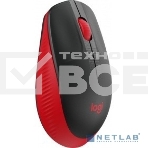 Мышь беспроводная Logitech M190 черный/красный, 1000 dpi, радиоканал, USB, кнопки - 3, фото21