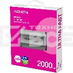 Внешний накопитель SSD ADATA 2Tb SD810 USB Type-C (2000/2000 Mb/s) metal case grey (SD810-2000G-CSG), фото4