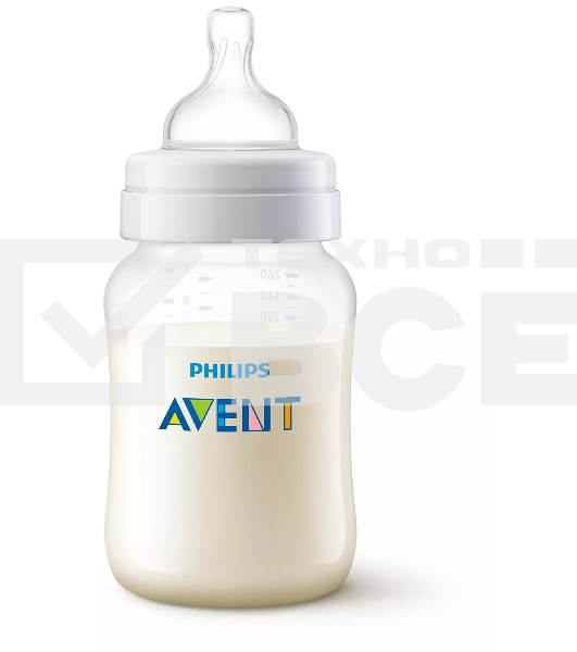 Бутылочка для кормления, Anti-colic 1+ мес., 260 мл, 2 шт.