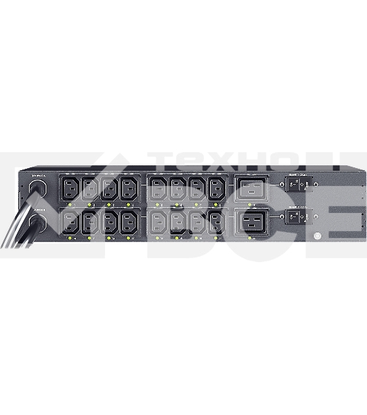 Блок распределения питания ATS CyberPower PDU44302 2U type, 32Amp, plug IEC 309 32A, (16) IEC 320 C13 (2) IEC 320 C19