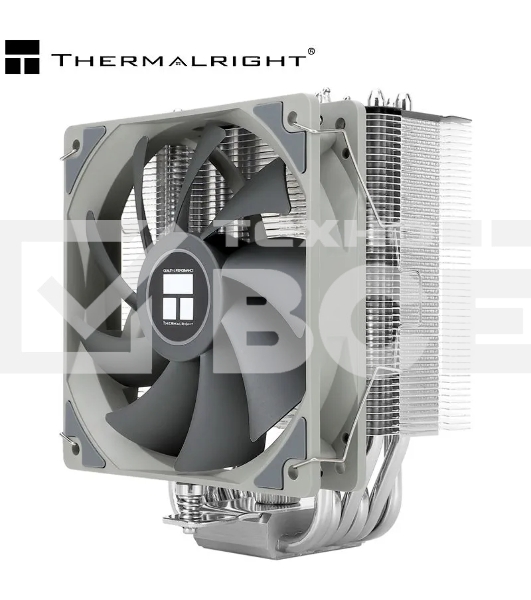 Кулер для процессора Thermalright Burst Assasin 120 (4-pin PWM, 154mm, Ni/CU, 6x6mm, 1x120mm, 66.17CFM, 25.6dBA, 1550RPM, S: 1700, 1200, 115X, AM5, AM4)