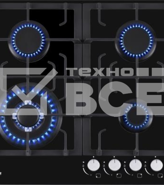 Газовая панель Weissgauff HGG 641 BV Nano Matt Glass