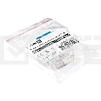 Модуль-вставка Keystone Jack RJ-45 ExeGate KJ-8P8C-U-C5e-180-Dual (Кат.5e, неэкранированная, 180 градусов, IDC Krone/110), фото 1