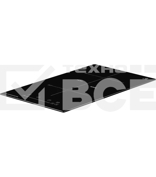 Встраиваемая варочная панель ICS 311 Индукционная, домино, коллекция High-Tech, 30 см, прямые края, 9 уровней мощности, инвертер, бустер, блокировка управления, Stop and Go, таймер, автоматическое отключение, электронное сенсорное/слайдерное управление, F