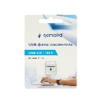 Флешка USB Gembird GFL-2.0-16mini, 16Gb, USB 2.0, R/W 30/15, белый, фото3