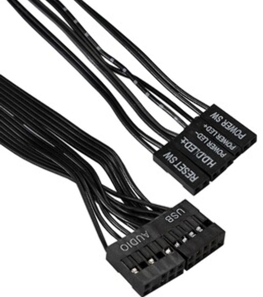Компьютерный корпус Minitower ExeGate BAA-113-AAA350 (mATX, БП AAA350 с вент. 8см, 2*USB, аудио, черный)