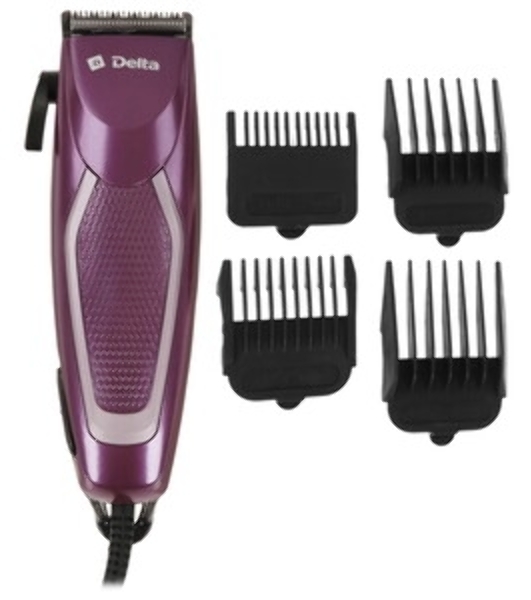 Машинка для стрижки Delta DL-4067 фиолетовый