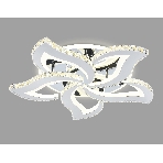 Управляемый светодиодный светильник Ambrella light FA1723/5 CH хром 105W 3000K/4200K/6400K 550*540*90 (ПДУ РАДИО 2.4G), фото5