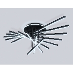 Потолочный светодиодный светильник Ambrella light FL6292 BK черный 160W 3000K-6400K 1100*790*315 (ПДУ ИК), фото4