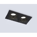 Встраиваемый точечный светильник Ambrella light TN102832/2 BK/BK черный/черный GU5.3/2 178*93*50, фото7