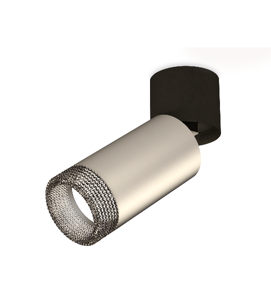 Светильник Ambrella Light XM6324041 SSL/BK/BK серебро песок/черный/тонированный (A2221, C6324, N6151)
