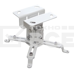 Крепления для проекторов Digis DSM-2S DSM-2S Крепление потол. кроншт.накл. +/- 15 град, качение +/- 4 град, повор. до 360 град. Регул. выс. 12см. Нагрузка до 20кг