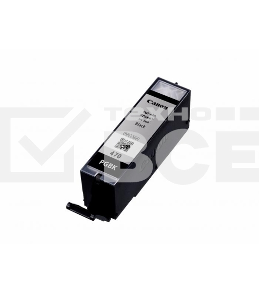 Картридж струйный Canon PGI-470PGBK (0375C001), пигментный черный, 15 мл, до 300 стр. A4, для Pixma iP7240/ MG5440/MG5740/MG6340/MG6840/MG7740/ TS5040/TS6040/TS8040/TS9040 (PGI-470 PGBK / PGI-470 BK)