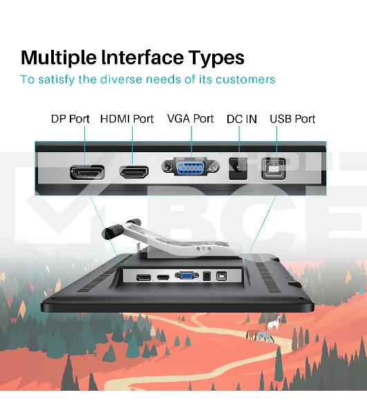 Графический монитор Huion Kamvas Pro 20 (2019), 19.5', 1920x1080, 8192 уровней, HDMI