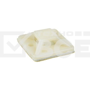 Площадка EKF plc-20x20 самоклеящаяся (20х20мм.) белая (100шт.) EKF PROxima