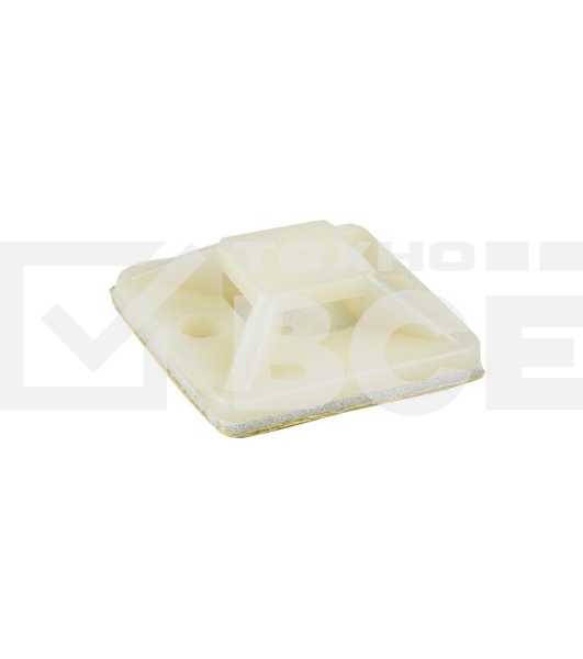 Площадка EKF plc-20x20 самоклеящаяся (20х20мм.) белая (100шт.) EKF PROxima