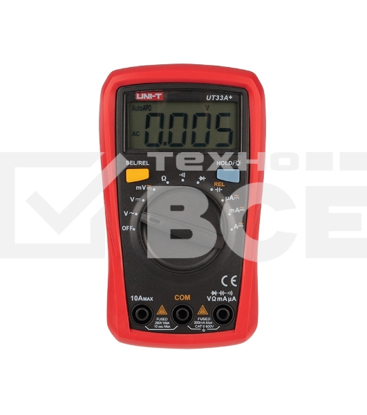 Портативный мультиметр UNI-T UT33A+