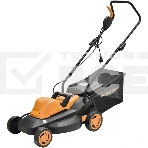 Газонокосилка CARVER LME-1437 эл. 1400Вт ширина 37см рег.высоты травосборник 35л, фото 1