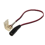 Коннектор питания с джеком для одноцветных светодиодных лент шириной 10 мм LAMPER, фото 1