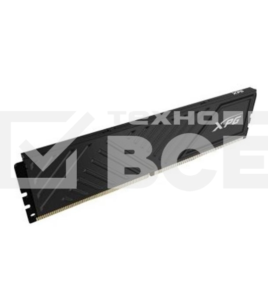 Оперативная память XPG Gammix D35, DDR4, 8GB (1x8GB), 3600MHz, CL18, DIMM, с радиатором, черный