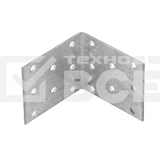 Крепежный уголок равносторонний Сибртех, KUR 60x60x50 мм