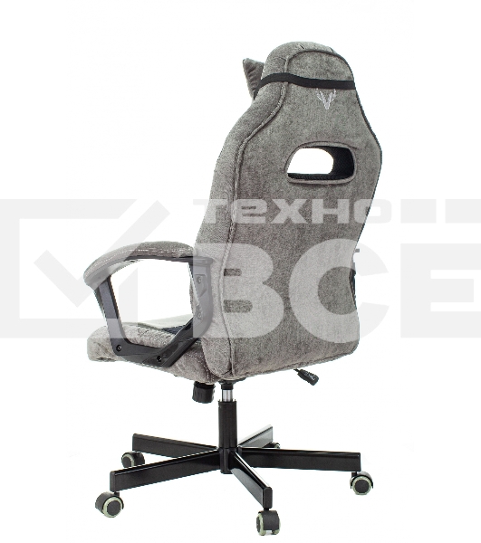 Кресло игровое Бюрократ VIKING 6 KNIGHT B FABRIC черный крестовина металл/пластик
