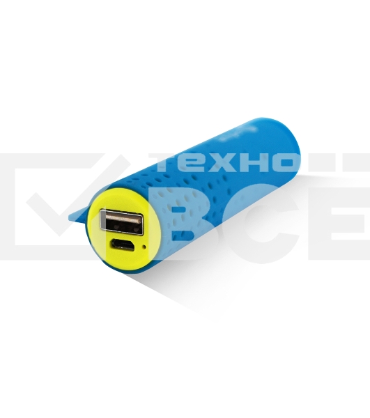 Внешняя аккумуляторная батарея AI-TUBE B 3100mAh (11Wh) голубая Amperin