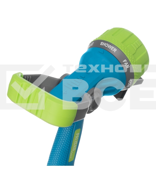 Пистолет-распылитель Luxe Palisad 7 режимов, плавный регулятор напора