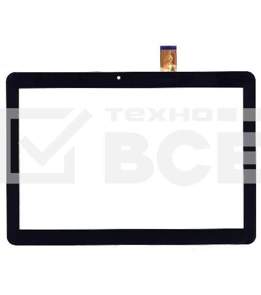 Сенсорное стекло (тачскрин) TurboPad 1016 4G, черное