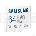 Флеш карта microSDXC 64GB Samsung EVO Plus Memory Card Samsung UHS-I U1 Class 10, Adapter, 130 MB/s, 10000 циклов, - 25°C to 85°C, RTL Samsung MB-MC64KA, фото17