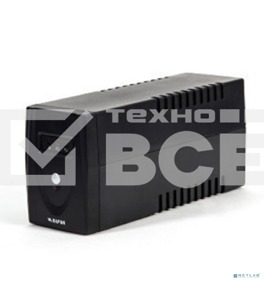 Источник бесперебойного питания RAPAN-UPS 600 220В 600В.А/350Вт меандр с АКБ 7А.ч интерактивный Бастион 739